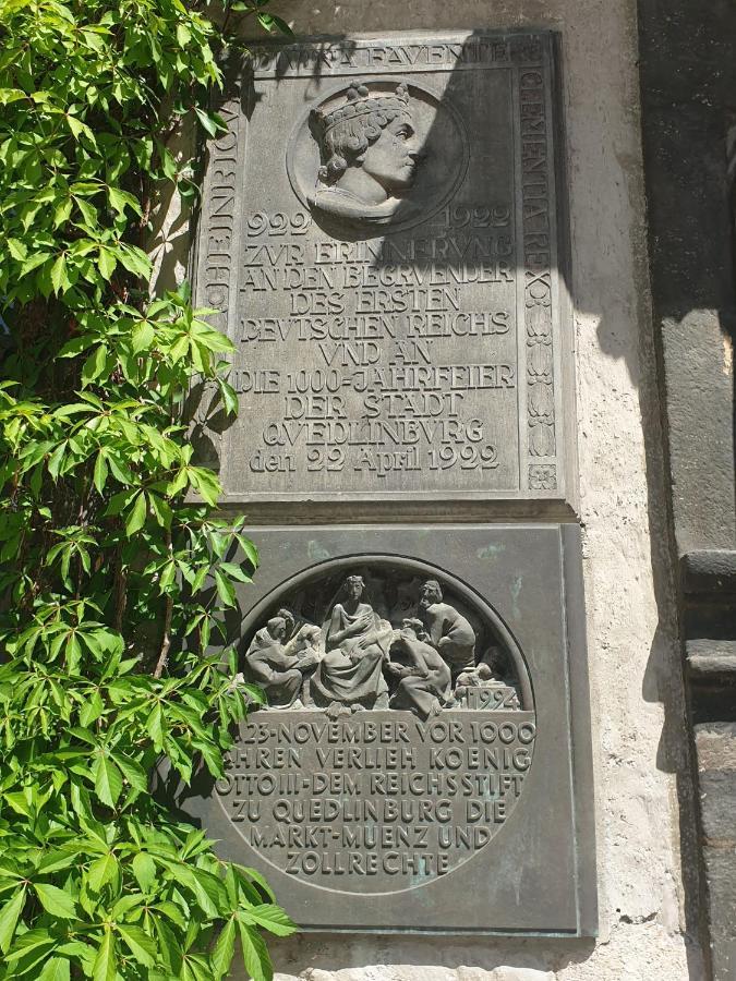 Ferienwohnung Goldstr.7 Quedlinburg Exterior foto