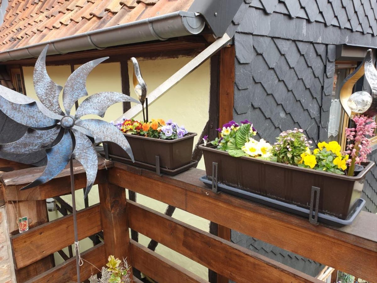 Ferienwohnung Goldstr.7 Quedlinburg Exterior foto